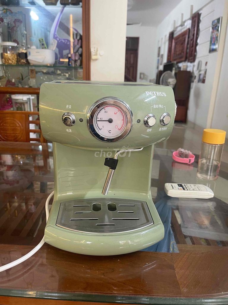 Máy pha cà phê PETRUS Xanh lá Hiện đại. Mua bán Bếp, lò, đồ điện nhà bếp tại Thị xã Sơn Tây Hà Nội được đăng bởi Vũ khoa hình 1