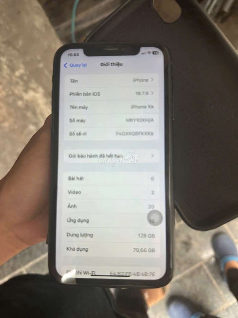 iPhone Xr 128GB Bể lưng, màn thay. Mua bán Điện thoại tại Quận 8 Tp Hồ Chí Minh được đăng bởi Phan Khánh Ngọc hình 1