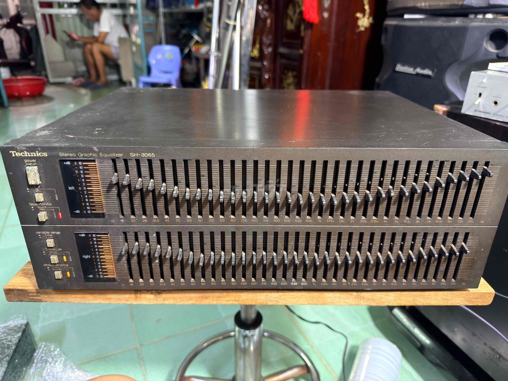 Bộ chỉnh âm Technics SH-8065 Đen. Mua bán Tivi, Âm thanh tại Quận Bình Thạnh Tp Hồ Chí Minh được đăng bởi Đam mê âm thanh chán thì bán hình 1
