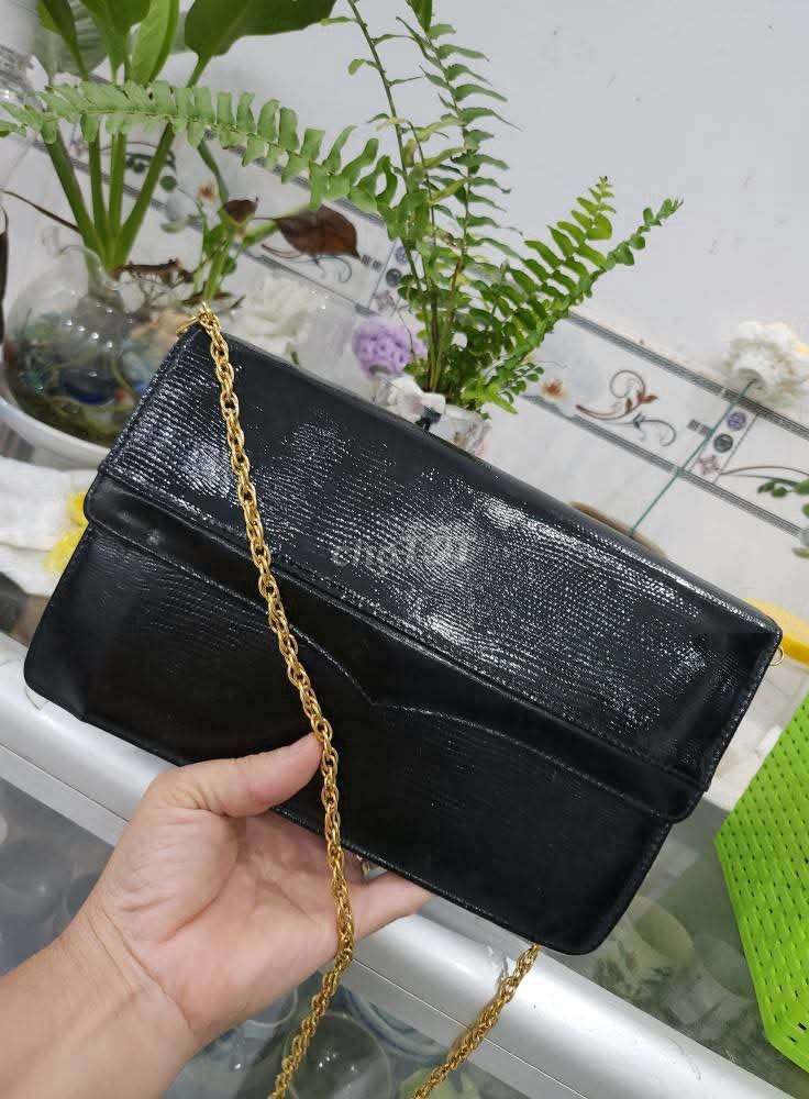 Túi xách nữ da đen 24x18. Mua bán Túi xách tại Thành phố Châu Đốc An Giang được đăng bởi Thư Thư  hình 1