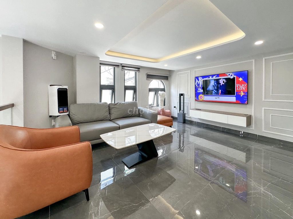 Villa 5 tầng ngay Quận Bình Thạnh, 66m2, 4PN, nội thất cao cấp, 9 tỷ