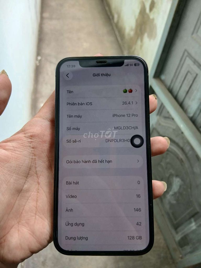 Apple iPhone 12 Pro 128GB Xanh Đã dùng. Mua bán Điện thoại tại Thành phố Biên Hòa Đồng Nai được đăng bởi hậu hình 1