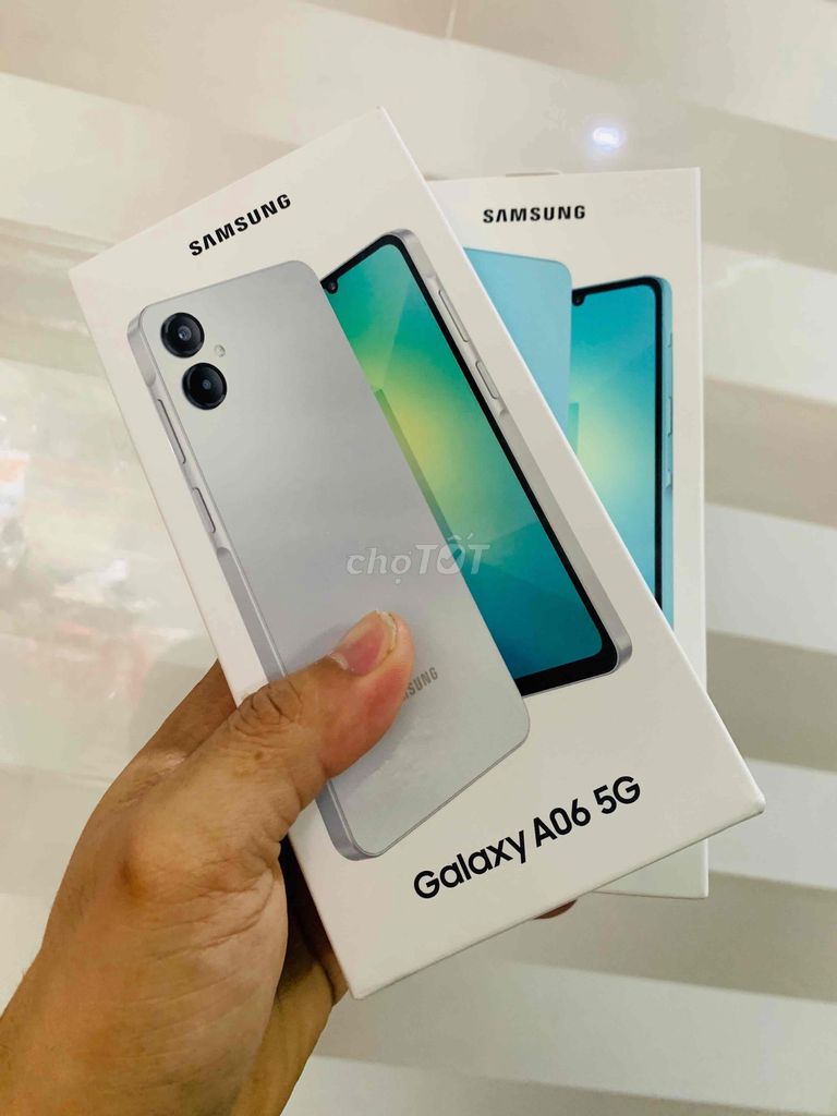 SAMSUNG A06 ( 5G)  128GB NEWSEAL MỚI 100% BH 12TH. Mua bán Điện thoại tại Quận Ninh Kiều Cần Thơ được đăng bởi shop một chín tám tám hình 1