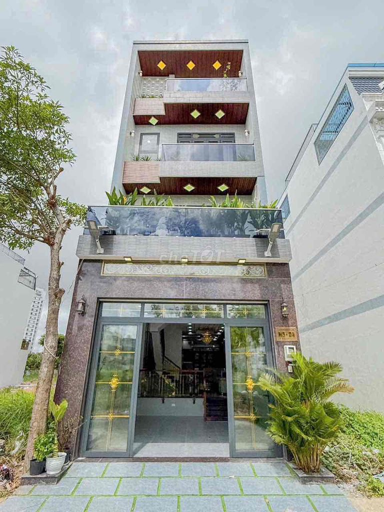 NHÀ PHỐ CÓ THANG MÁY - XÂY DỰNG MỚI KHU DÂN CƯ DÂN TRÍ HUỲNH TẤN PHÁT