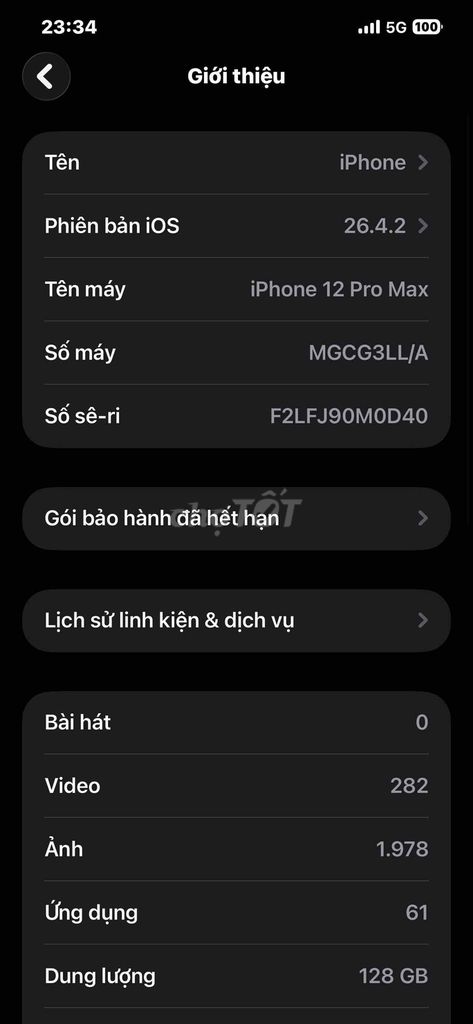 Apple iPhone 12 Pro Max 128GB Trắng. Mua bán Điện thoại tại Huyện Bình Chánh Tp Hồ Chí Minh được đăng bởi Tăng phước thuận  hình 1