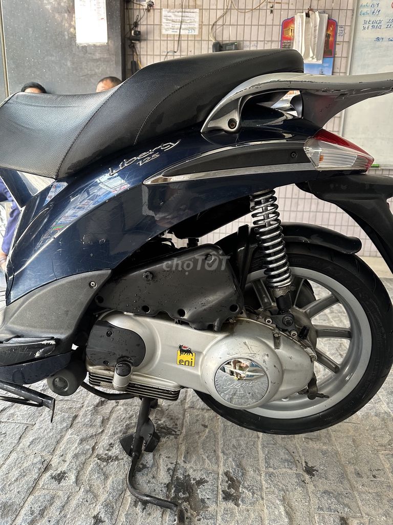 Piaggio Liberty 125 итальянской сборки, зеленый, 30 000 км