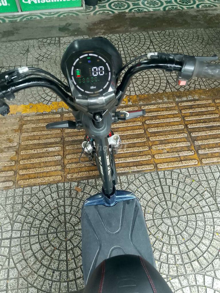 Xe đạp điện màu xanh đẹp 133m chạy ngon.. Mua bán Xe điện tại Quận Sơn Trà Đà Nẵng được đăng bởi Nguyễn thái hoài hình 5