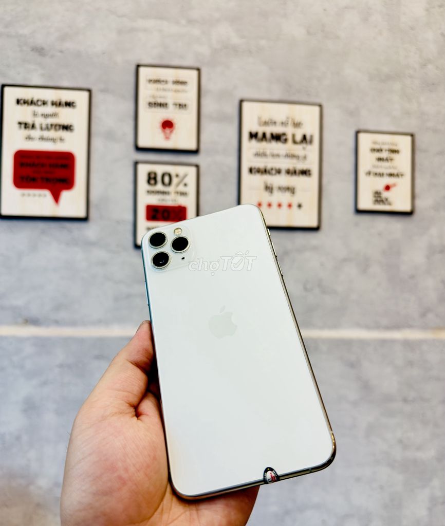 Apple iPhone 11 Pro Max 64GB Trắng. Mua bán Điện thoại tại Thành phố Thủ Đức Tp Hồ Chí Minh được đăng bởi Đức Mobile Software hình 1