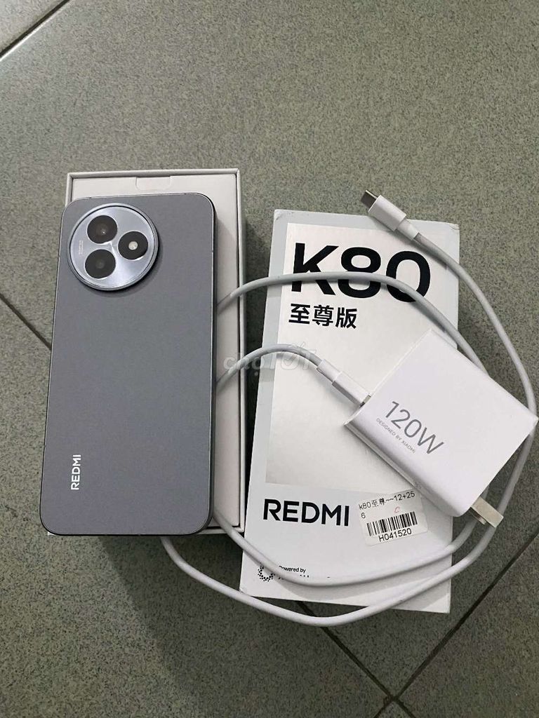 Xiaomi Redmi K80 Ultra 256GB Xám 98%. Mua bán Điện thoại tại Thành phố Biên Hòa Đồng Nai được đăng bởi tuấn  hình 1
