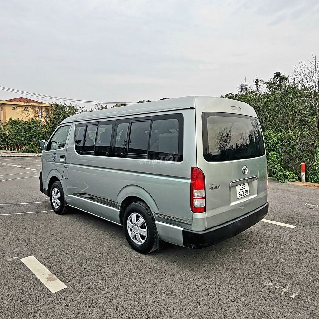 Bán Toyota Hiace 16 chỗ đời 2011,máy Xăng phom mới. Mua bán Ô tô tại Huyện Đông Anh Hà Nội được đăng bởi siêu thị ô tô Nhật Bắc hình 6