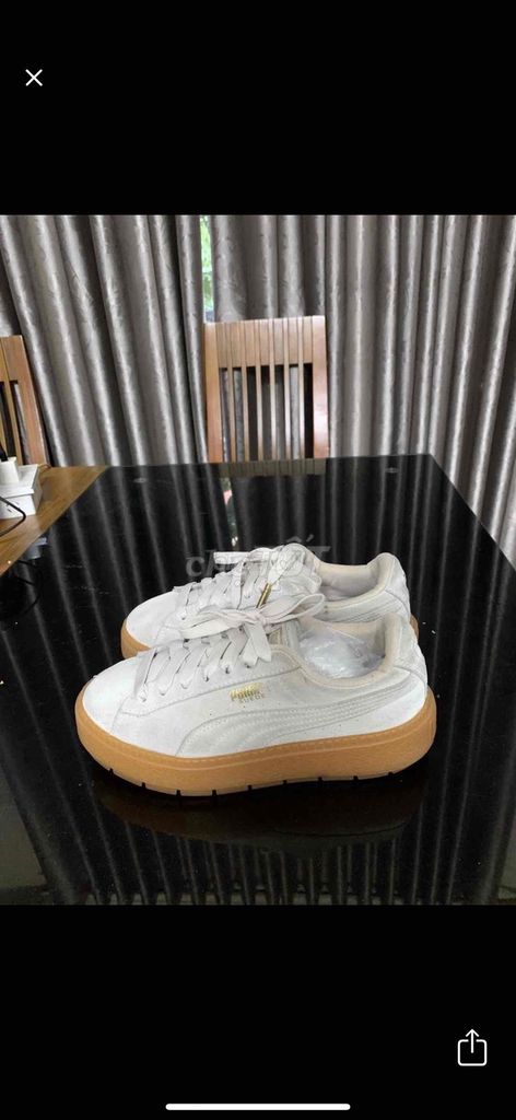 Giày thể thao Puma nữ da lộn size 37. Mua bán Giày dép tại Quận Sơn Trà Đà Nẵng được đăng bởi phuong anh hình 1