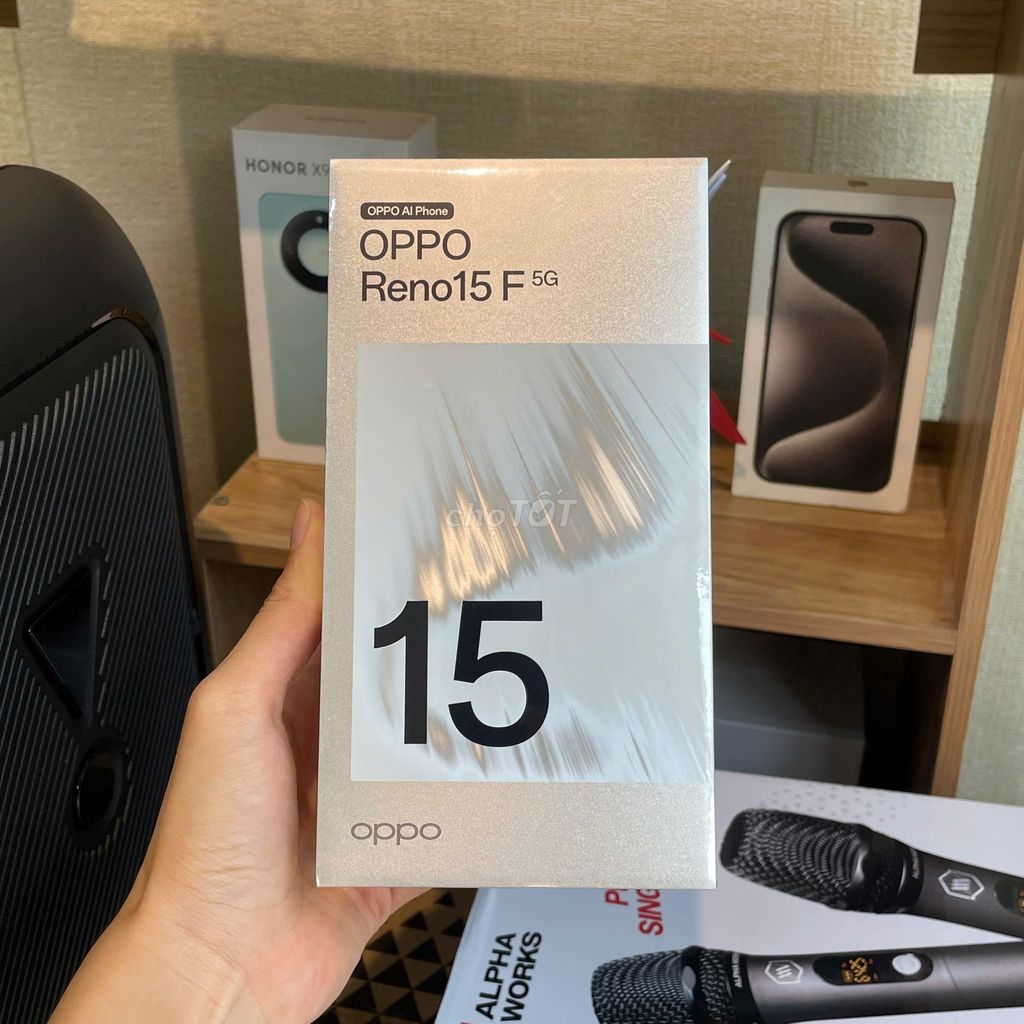 [Giá tốt] OPPO Reno15 F 5G 8/256GB Xanh new seal. Mua bán Điện thoại tại Quận 10 Tp Hồ Chí Minh được đăng bởi Đào Linh hình 1