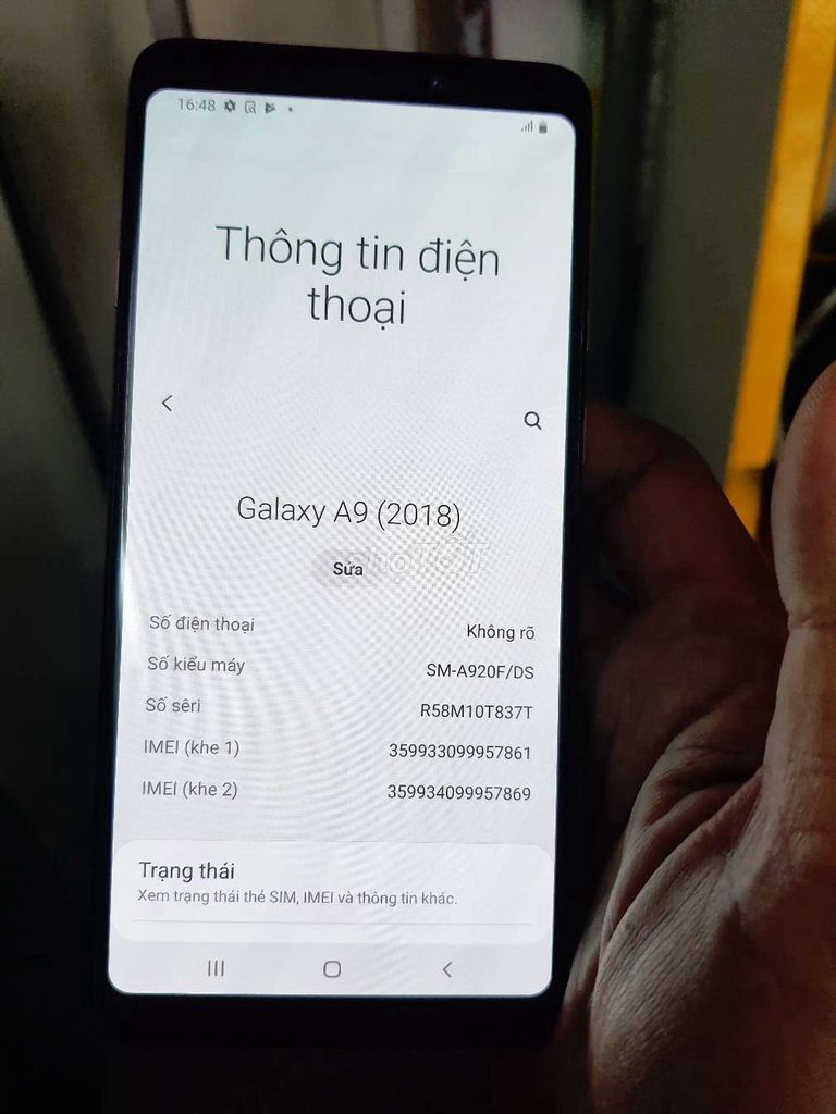 Bán hay giao lưu Samsung A9 2018 máy đẹp