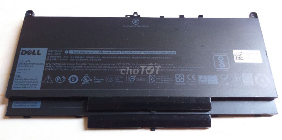 Dell Battery Original E7270 1h-1h30 ( Tested )