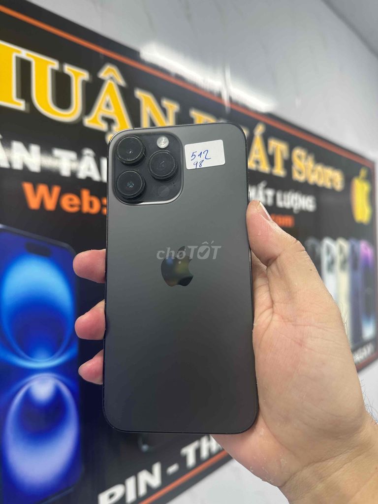 iPhone 14 Pro Max 512gb xám Quốc Tế