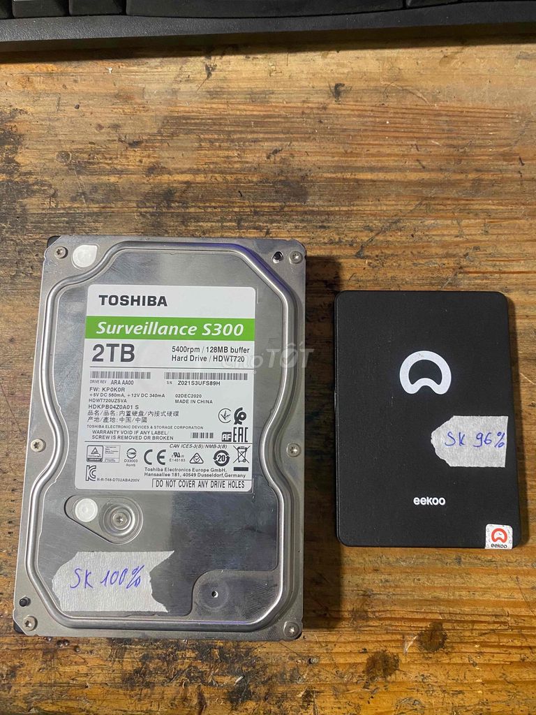 Ổ cứng HDD Toshiba S300 2TB. Mua bán Linh kiện (RAM, Card...) tại Thành phố Thái Bình Thái Bình được đăng bởi Trần văn Sâm hình 1