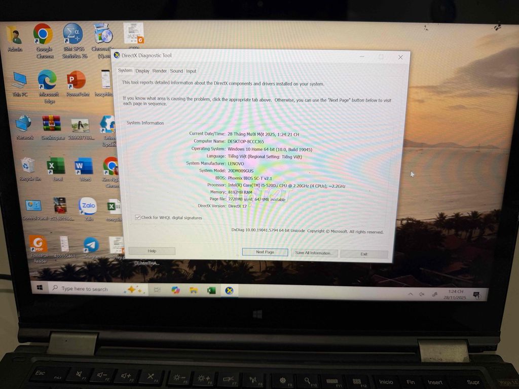 Lenovo ThinkPad Yoga14 i5 8GB. Mua bán Laptop tại Quận Gò Vấp Tp Hồ Chí Minh được đăng bởi Nguyễn Hoàng Thảo Vy hình 1