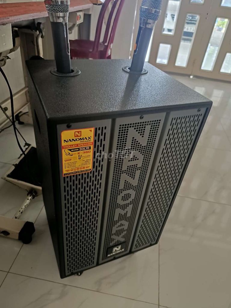 Loa kéo Nanomax K-360 Đen. Mua bán Tivi, Âm thanh tại Huyện Châu Thành Tây Ninh được đăng bởi an hình 1