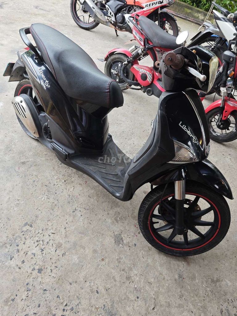 Piaggio Liberty FI 2012, 125 куб. см, мягкий черный