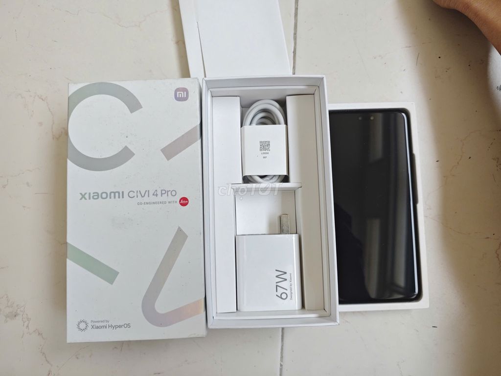 Xiaomi Civi 4 Pro 12/256GB Đen Đã up rom Quốc Tế. Mua bán Điện thoại tại Quận 7 Tp Hồ Chí Minh được đăng bởi Vinh hình 1