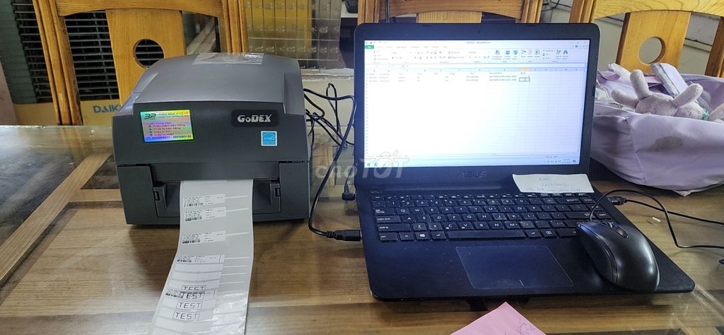 Máy in tem cho cửa hàng vàng bạc đá quý Godex G500. Mua bán Đồ dùng văn phòng tại Quận Hải Châu Đà Nẵng được đăng bởi Lương Phước Hữu hình 2