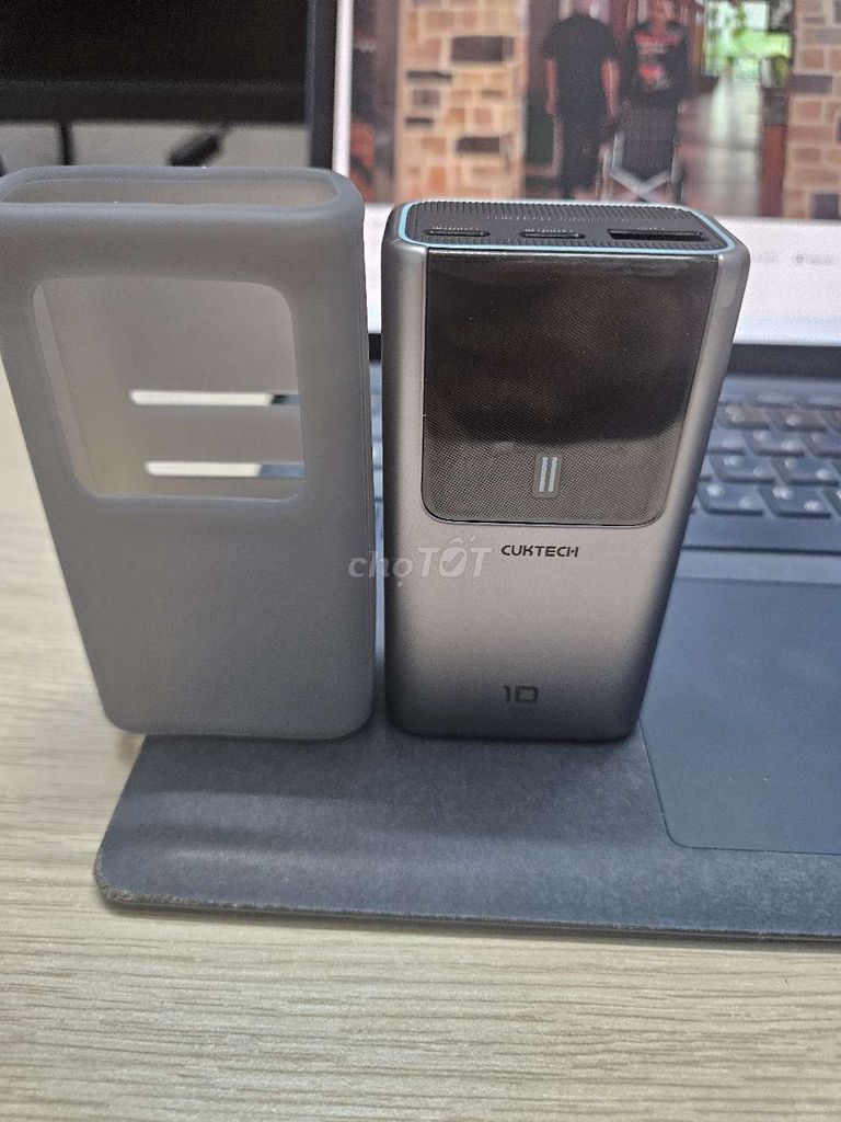 Sạc dự phòng Cuktech 10mini Xám. Mua bán Phụ kiện (Màn hình, Chuột...) tại Huyện Tiên Du Bắc Ninh được đăng bởi Hải Đăng hình 1