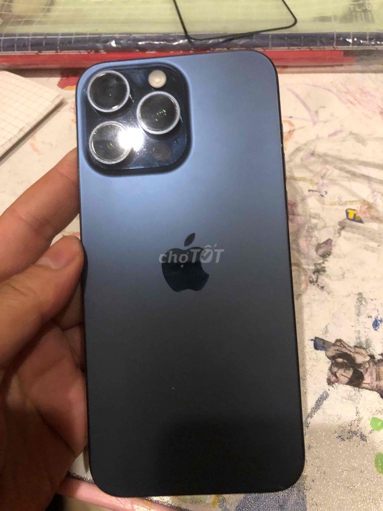 iPhone 15 Pro Max 256GB Xanh VN/A 88%. Mua bán Điện thoại tại Huyện Hoài Đức Hà Nội được đăng bởi Long hình 1