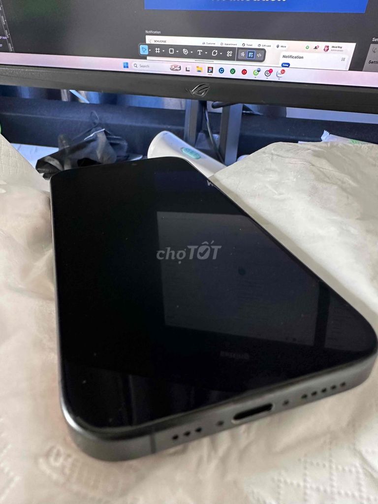 Apple iPhone 15 Pro Đen 128GB. Mua bán Điện thoại tại Huyện Duy Xuyên Quảng Nam được đăng bởi Lê Văn Tuấn hình 1