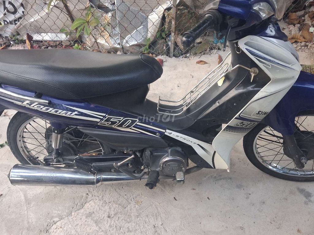SYM Elegant 50 Xanh, Trắng. Mua bán Xe máy tại Thành phố Biên Hòa Đồng Nai được đăng bởi Xe Điện Duy Thành hình 4
