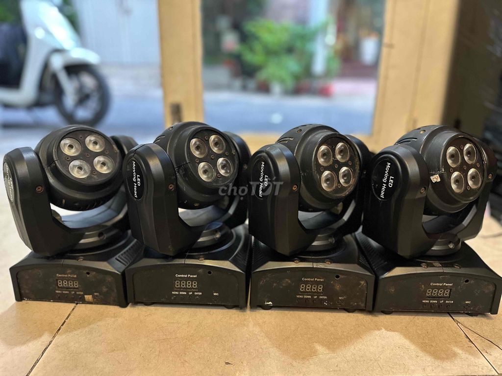 Đèn sân khấu LED Moving Head Đen. Mua bán Đèn tại Quận 11 Tp Hồ Chí Minh được đăng bởi Bách Khoa Audio hình 1