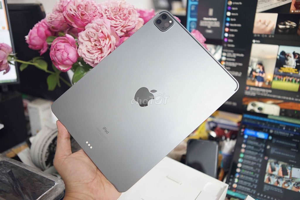 iPad Pro M1 11inch gray 128Gb wifi - pin92% zinall. Mua bán Máy tính bảng tại Quận 5 Tp Hồ Chí Minh được đăng bởi Lê Trọng Tấn hình 1