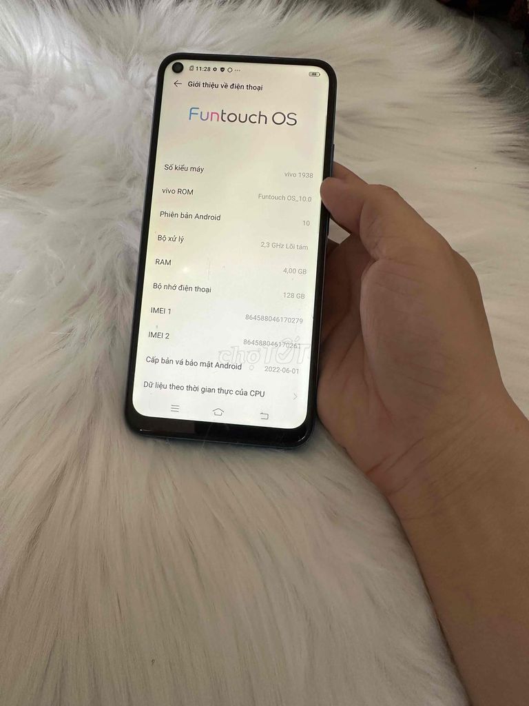 Vivo Y30 128GB Xanh ngọc. Mua bán Điện thoại tại Quận Cầu Giấy Hà Nội được đăng bởi Đức hạnh hình 1