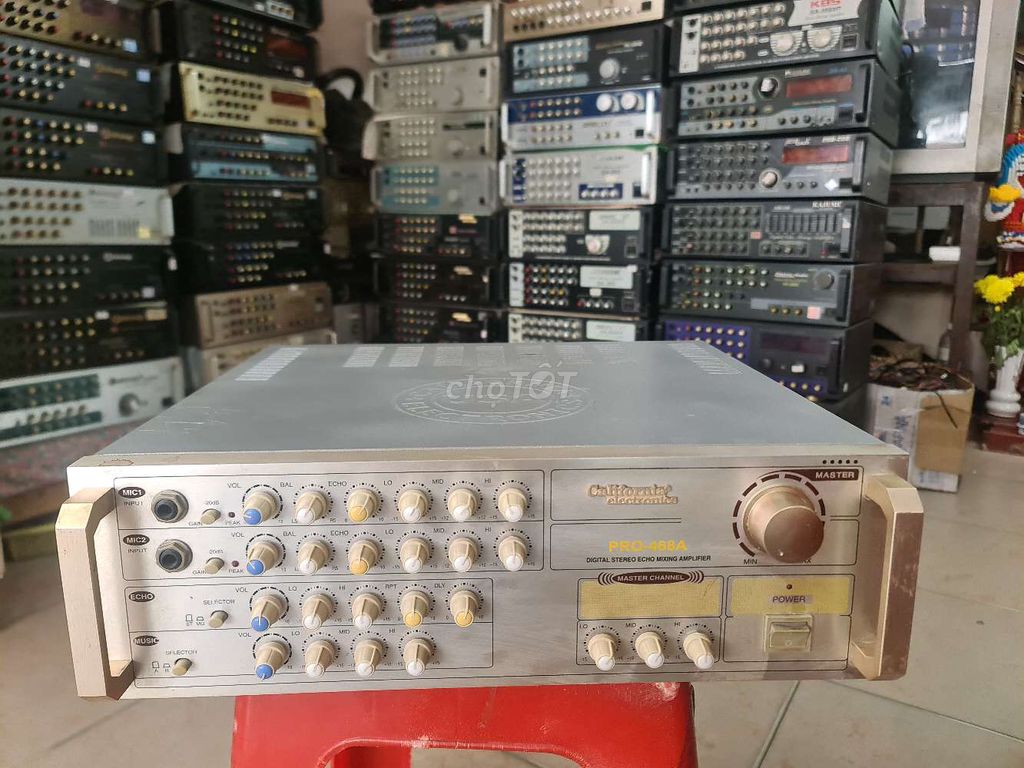 Ampli california pro 468a ( hãng/ vàng