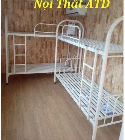 GIƯỜNG TẦNG SẮT*GIƯỜNG TẦNG SẮT. Mua bán Giường, chăn ga gối nệm tại Quận Phú Nhuận Tp Hồ Chí Minh được đăng bởi Tổng Kho Nội Thất Sài Gòn hình 1