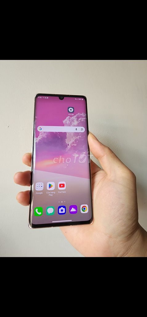 LG Velvet màng cong đẹp. Mua bán Điện thoại tại Quận Hải Châu Đà Nẵng được đăng bởi Minh hình 1