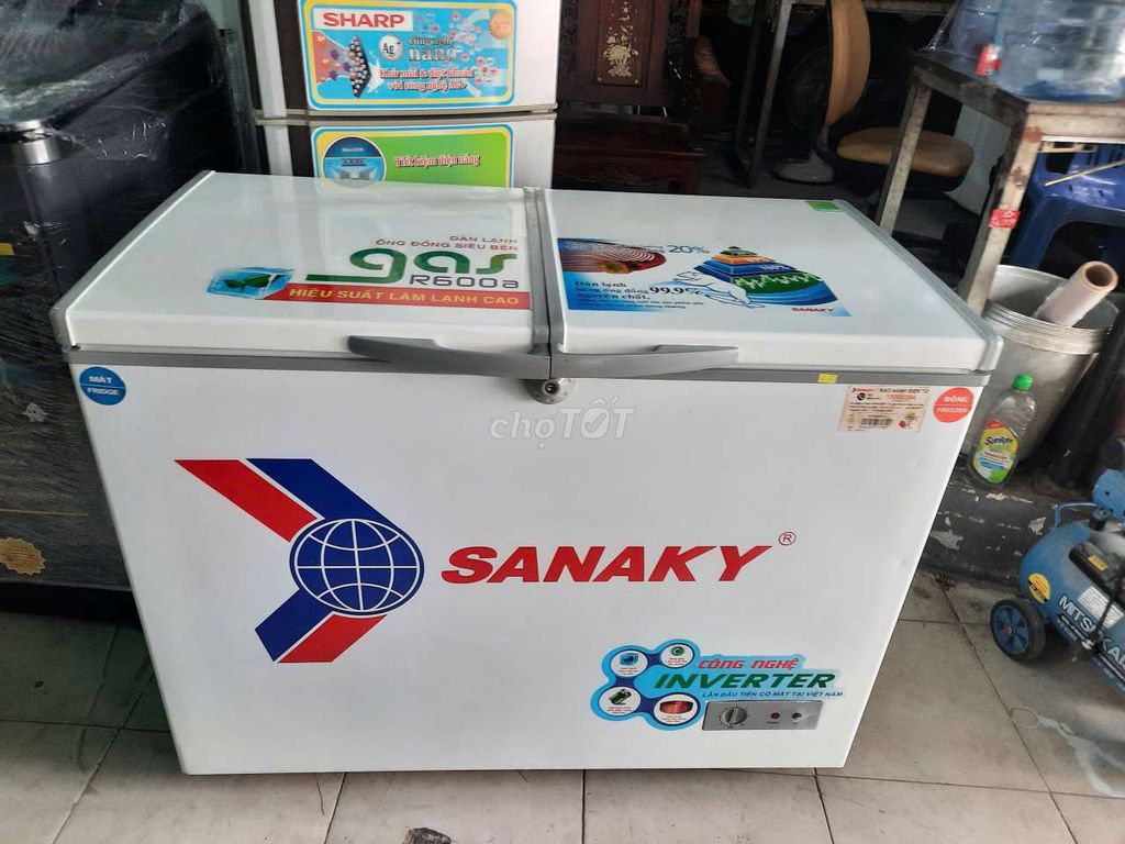 Tủ đông SANAKY Inverter 280 lít đã qua sử dụng. Mua bán Tủ lạnh tại Quận 6 Tp Hồ Chí Minh được đăng bởi Thanh Thiện hình 1