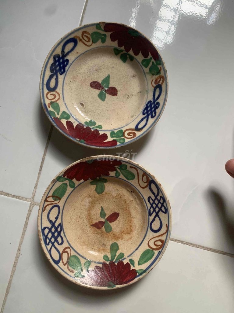 Đĩa gốm Lái Thiêu Xưa. Mua bán Đồ sưu tầm, đồ cổ tại Thành phố Long Xuyên An Giang được đăng bởi Mỹ Thới hình 1