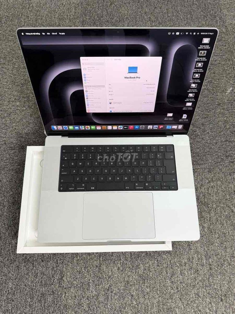 Apple MacBook Pro M3 Max 16 inch 36GB/1TB Như mới. Mua bán Laptop tại Thành phố Thủ Đức Tp Hồ Chí Minh được đăng bởi JP mobile  hình 1