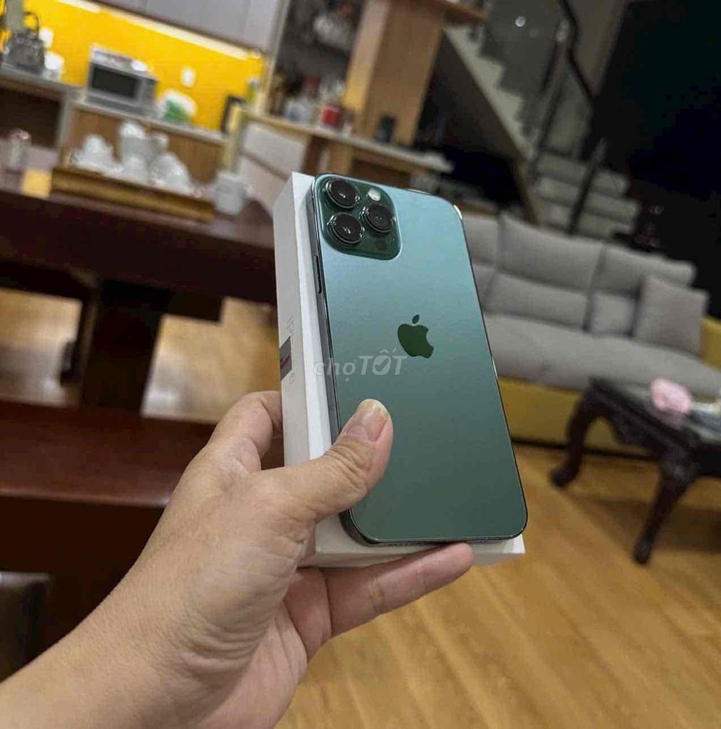 13 Pro 1T Green Quốc tế Mỹ pin 95 zin keng. Mua bán Điện thoại tại Quận 3 Tp Hồ Chí Minh được đăng bởi Nam Á Mobile hình 1