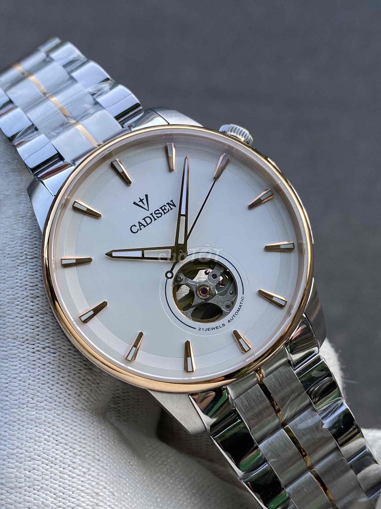 Đồng hồ Cadisen Automatic Thép không gỉ 42mm. Mua bán Đồng hồ tại Thành phố Vũng Tàu Bà Rịa - Vũng Tàu được đăng bởi  Đồng Hồ truyền Nguyễn  hình 1
