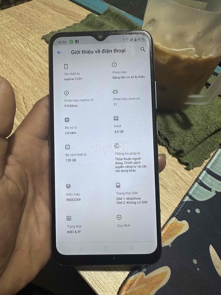 Realme C25Y 128GB Xanh. Mua bán Điện thoại tại Thị xã Tân Uyên Bình Dương được đăng bởi hoàng hình 1