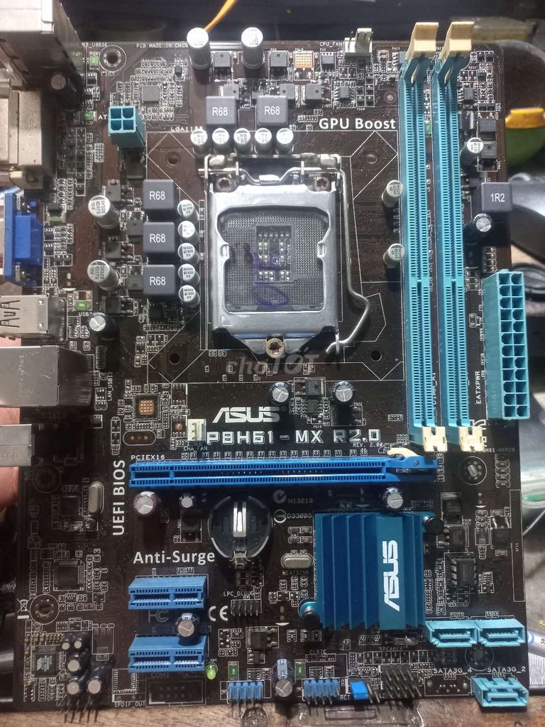ASUS P8H61-MX R2.0 1155 đã sử dụng. Mua bán Linh kiện (RAM, Card...) tại Huyện Hóc Môn Tp Hồ Chí Minh được đăng bởi Vechaicongnghe hình 1