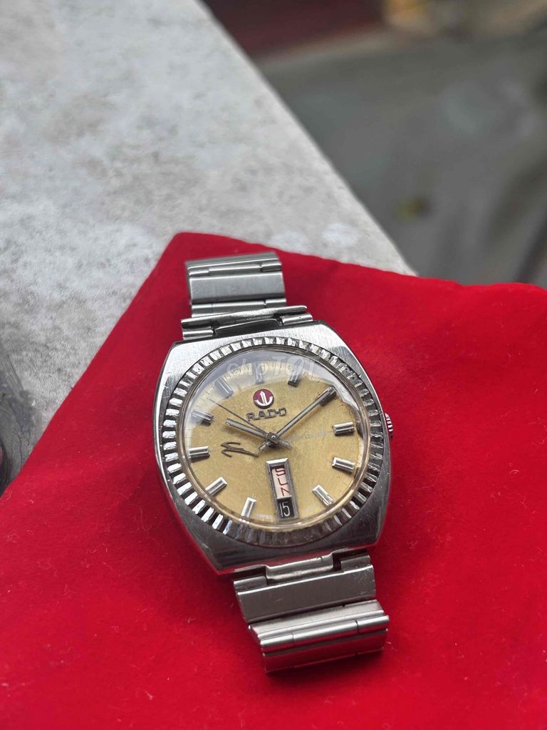 Đồng hồ Rado Vàng Thép 35.5mm Nam. Mua bán Đồng hồ tại Quận Bình Tân Tp Hồ Chí Minh được đăng bởi Trà My Luxury hình 1