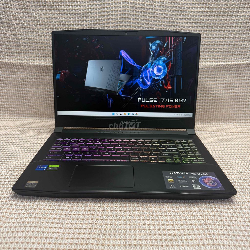 MSI Katana 15 B13U i7-13620H 16GB/1TB SSD. Mua bán Laptop tại Thành phố Buôn Ma Thuột Đắk Lắk được đăng bởi HD Store  hình 1