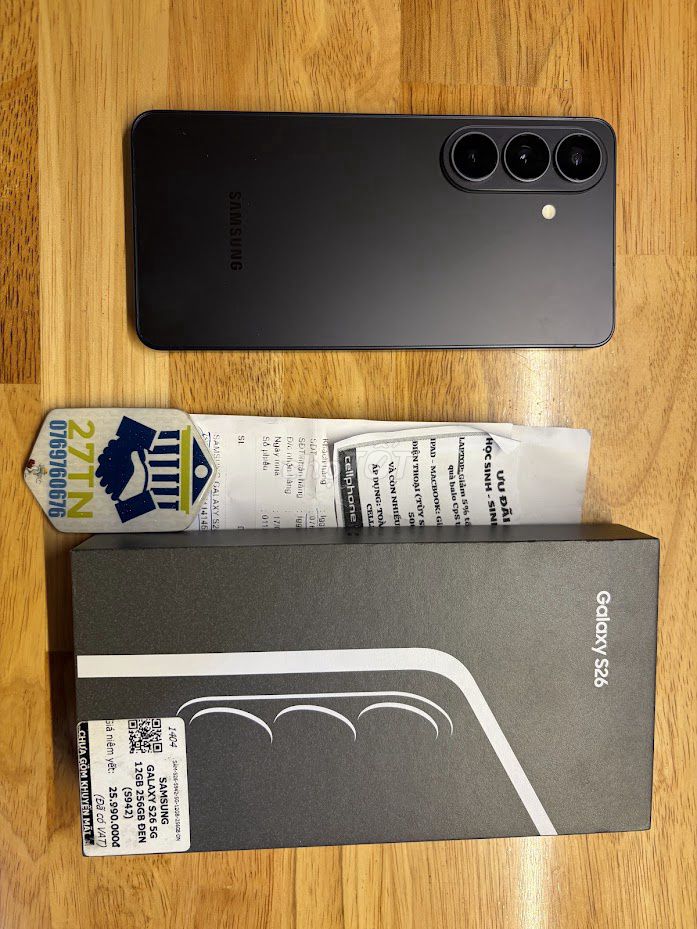 Samsung S26 12/256 2 sim còn BH hãng tới t7/2027. Mua bán Điện thoại tại Huyện Đức Trọng Lâm Đồng được đăng bởi 27TN Đức Trọng hình 1