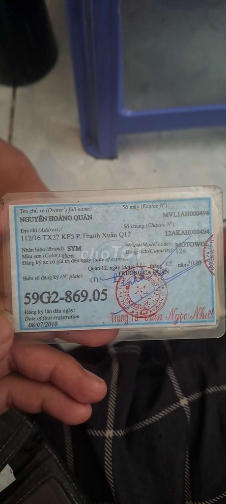 WOLF 125 BSSG. Mua bán Xe máy tại Quận 3 Tp Hồ Chí Minh được đăng bởi Hoàng hình 7