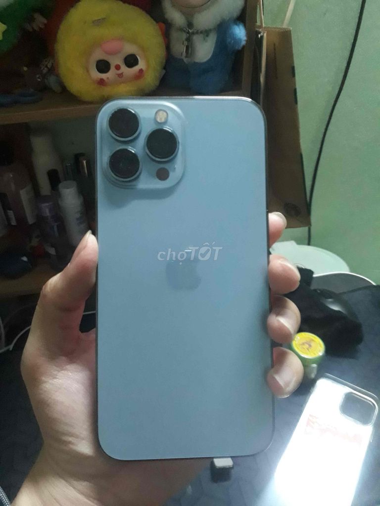 Apple iPhone 13 Pro Max 128GB Xanh. Mua bán Điện thoại tại Thành phố Rạch Giá Kiên Giang được đăng bởi Hào Trần hình 1