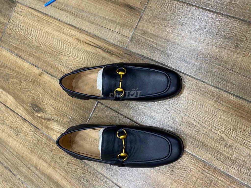 Giày lười Gucci Nam size 39 Đen. Mua bán Giày dép tại Huyện Chương Mỹ Hà Nội được đăng bởi Nguyễn Thắng store hình 1