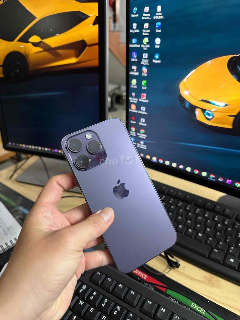Apple iPhone 14 Pro Max 256GB Tím. Mua bán Điện thoại tại Quận Ngũ Hành Sơn Đà Nẵng được đăng bởi Tài Ngô hình 1
