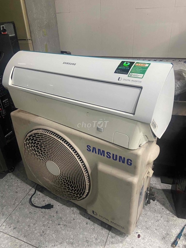 thanh lý xác bộ điều hòa Samsung inveter 1hp